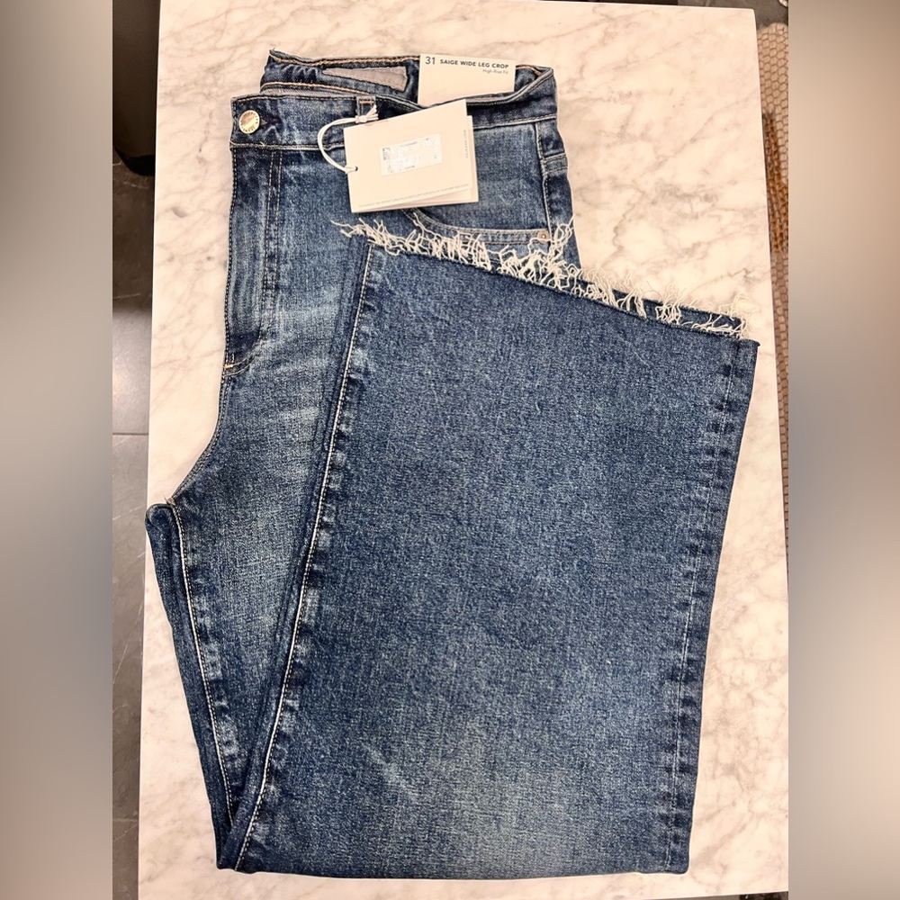 AG JEANS Saige Wide leg size 31